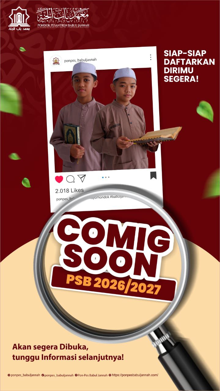 Promosi Pendaftaran Santri Baru